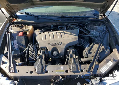 2003 Buick Regal Ls из США, поврежденный, VIN 2G4WB52K031173182